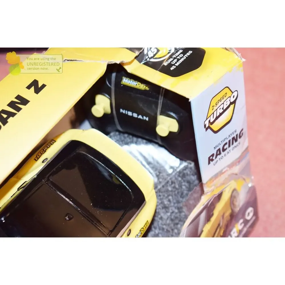 Motor Dayz RC Forza Remote Control Sports Car with Turbo FF Nissan Z